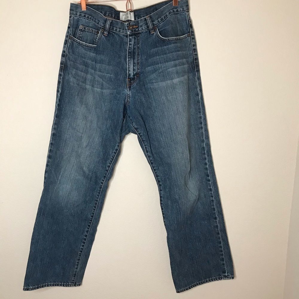 J crew men’s medium wash jeans‎